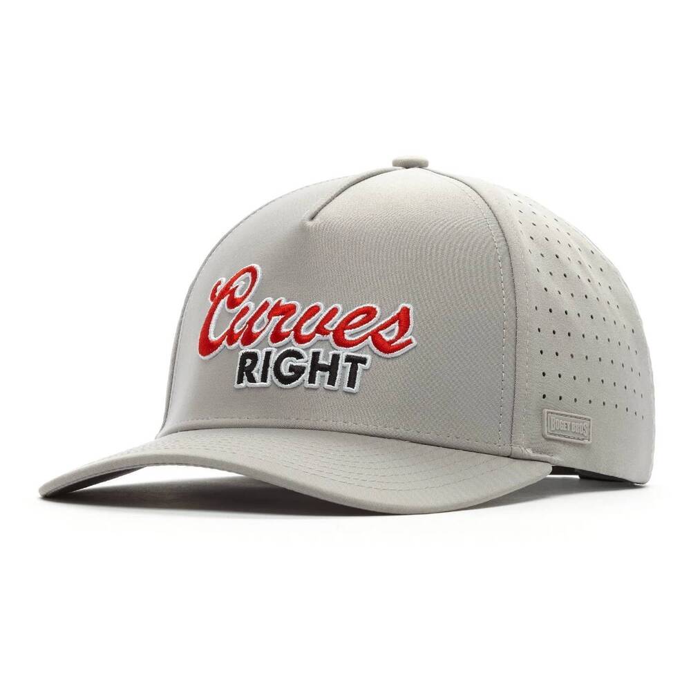 NEW BOGEY BROS men's curves right performance golf hat snapback in beige